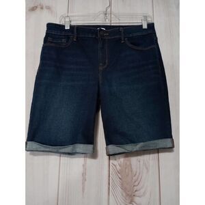 Old Navy Shorts Ladies 10‎ Dark Wash Bermuda